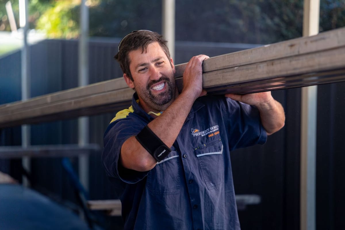 Builder navy uniform — photographed at Springwood, Blue Mountains