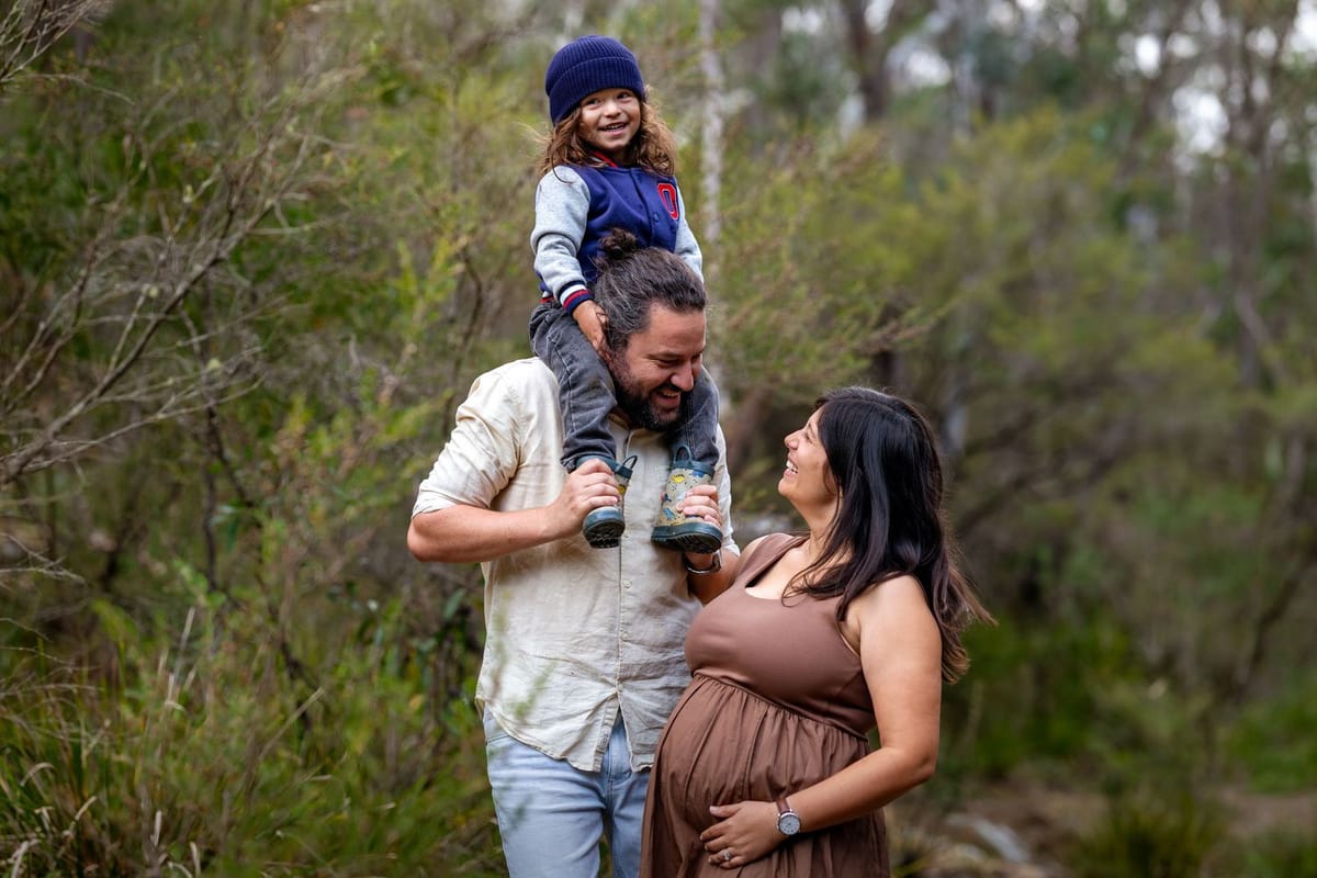 Maternity family — photographed at Maya Sanctuary, Blue Mountains