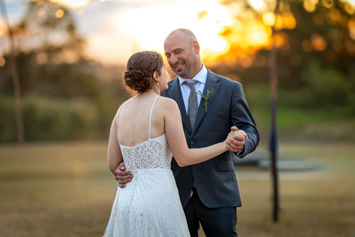 Father daughter dance — photographed at Singleton, Hunter Valley