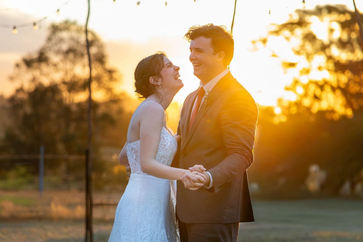 Golden hour dance — photographed at Singleton, Hunter Valley